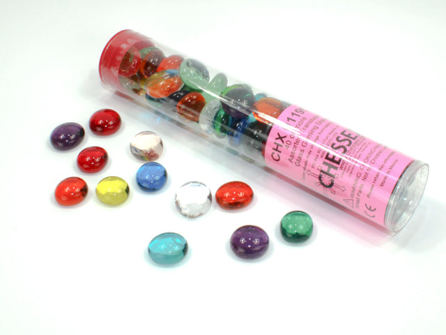 Chessex - Glass Stone Tubes