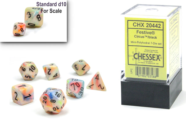 Chessex - Mini-hedral 7-Die set