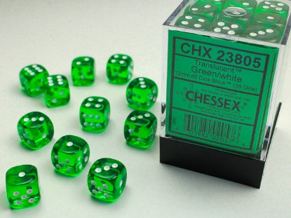 Chessex - 12mm D6 Dice Sets