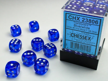 Chessex - 12mm D6 Dice Sets