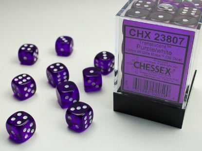 Chessex - 12mm D6 Dice Sets