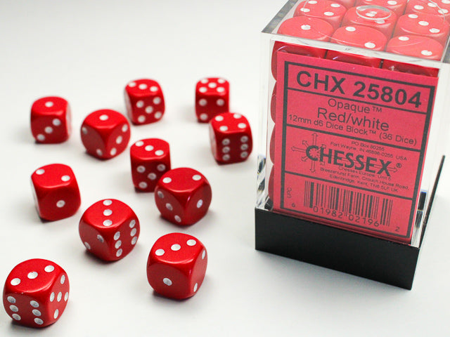 Chessex - 12mm D6 Dice Sets
