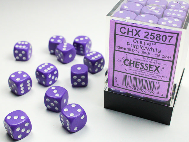 Chessex - 12mm D6 Dice Sets