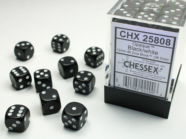 Chessex - 12mm D6 Dice Sets