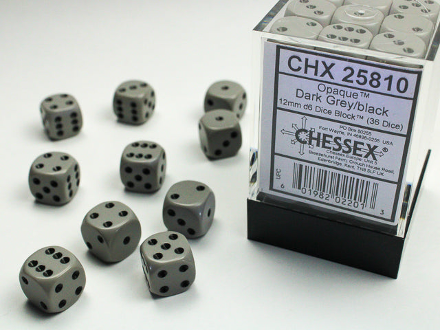 Chessex - 12mm D6 Dice Sets