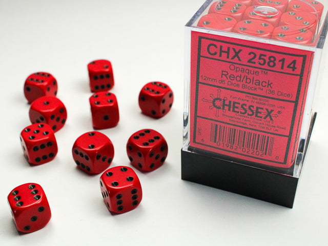 Chessex - 12mm D6 Dice Sets