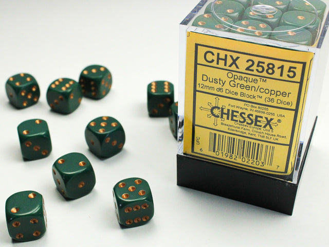 Chessex - 12mm D6 Dice Sets