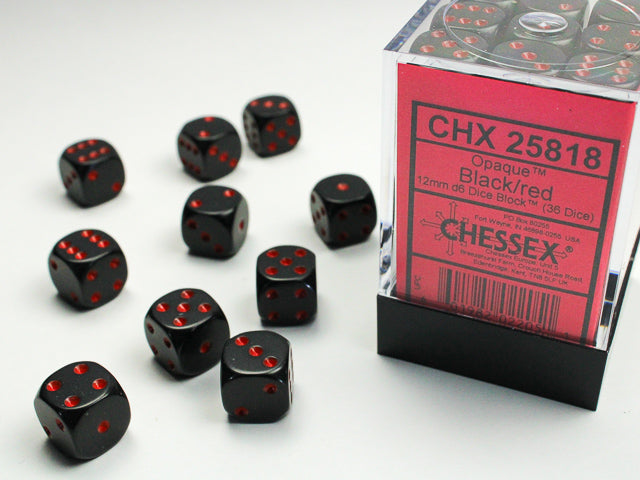 Chessex - 12mm D6 Dice Sets