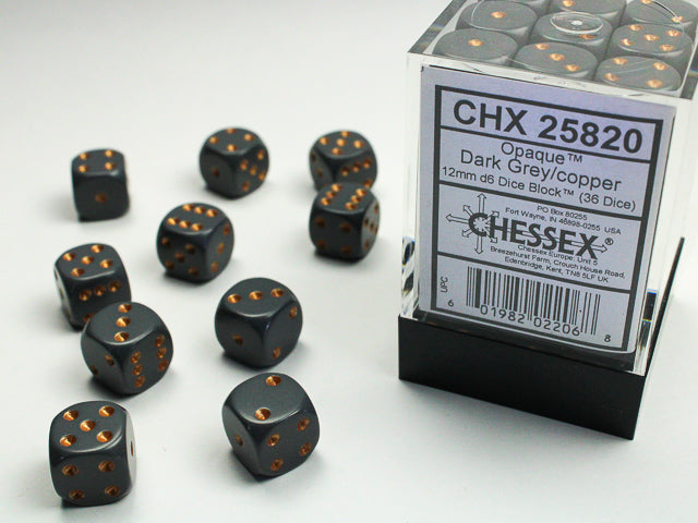 Chessex - 12mm D6 Dice Sets