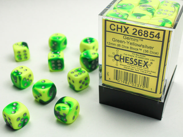 Chessex - 12mm D6 Dice Sets