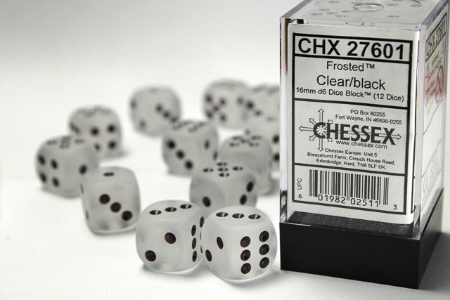 Chessex - D6 16mm Dice Sets