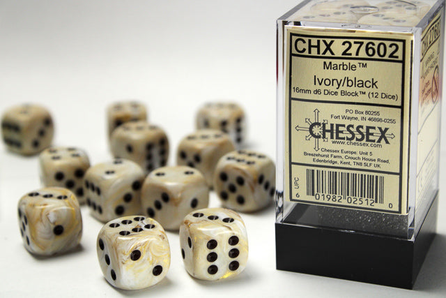 Chessex - D6 16mm Dice Sets