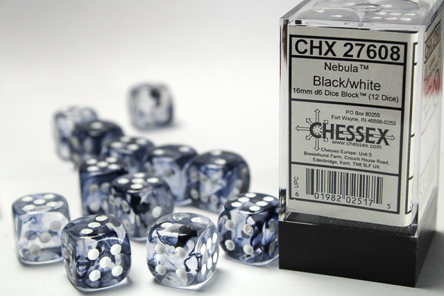 Chessex - D6 16mm Dice Sets