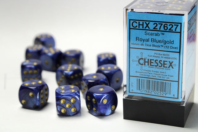 Chessex - D6 16mm Dice Sets