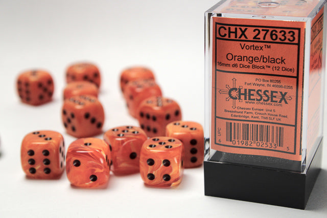 Chessex - D6 16mm Dice Sets