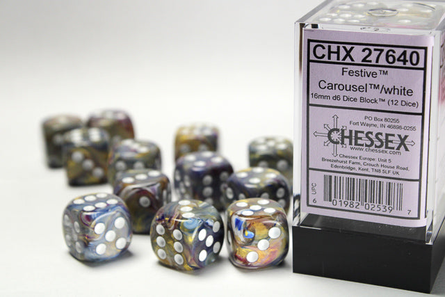 Chessex - D6 16mm Dice Sets