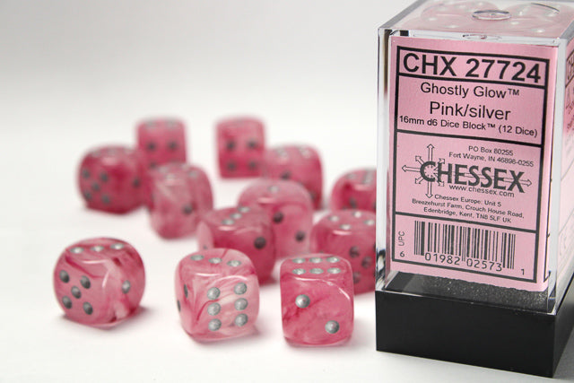 Chessex - D6 16mm Dice Sets