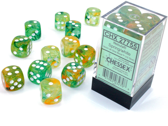 Chessex - D6 16mm Dice Sets