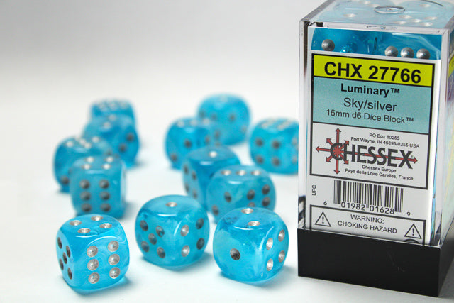 Chessex - D6 16mm Dice Sets