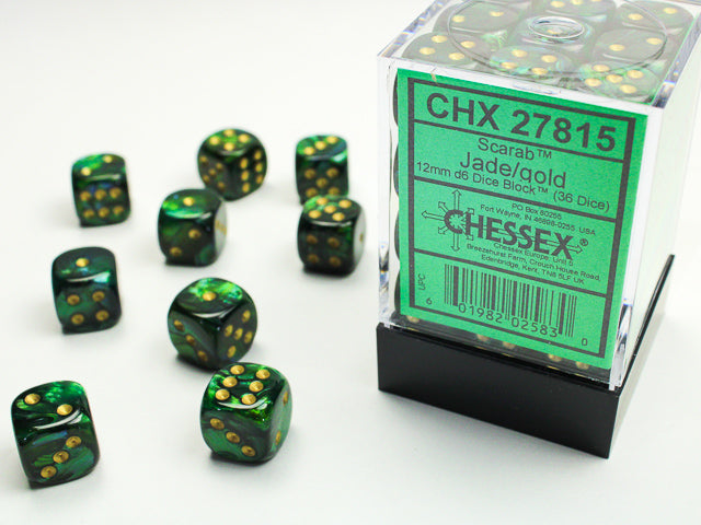 Chessex - 12mm D6 Dice Sets