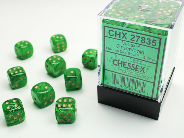 Chessex - 12mm D6 Dice Sets