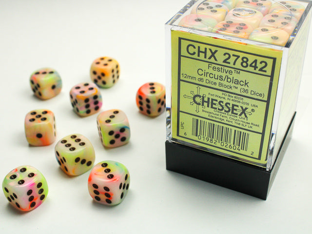 Chessex - 12mm D6 Dice Sets