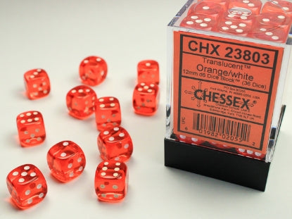 Chessex - 12mm D6 Dice Sets