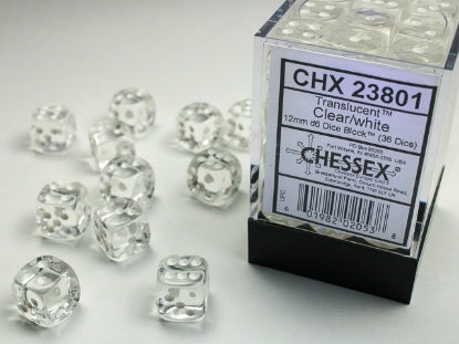 Chessex - 12mm D6 Dice Sets