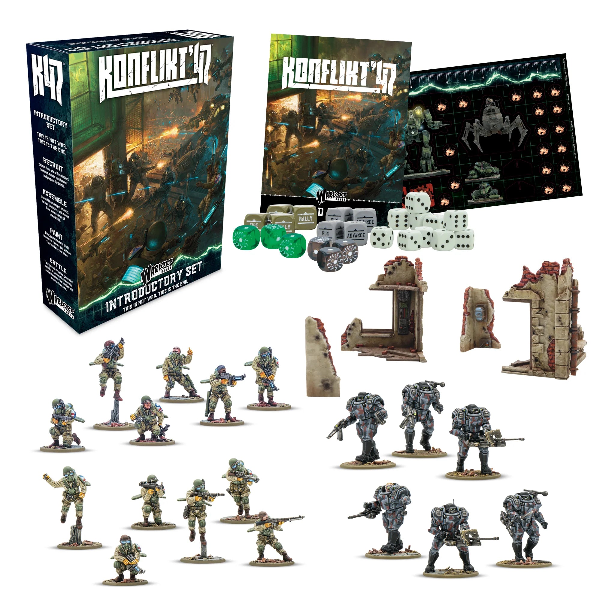 Konflict '47 - Starter Sets & Rules & Accessories