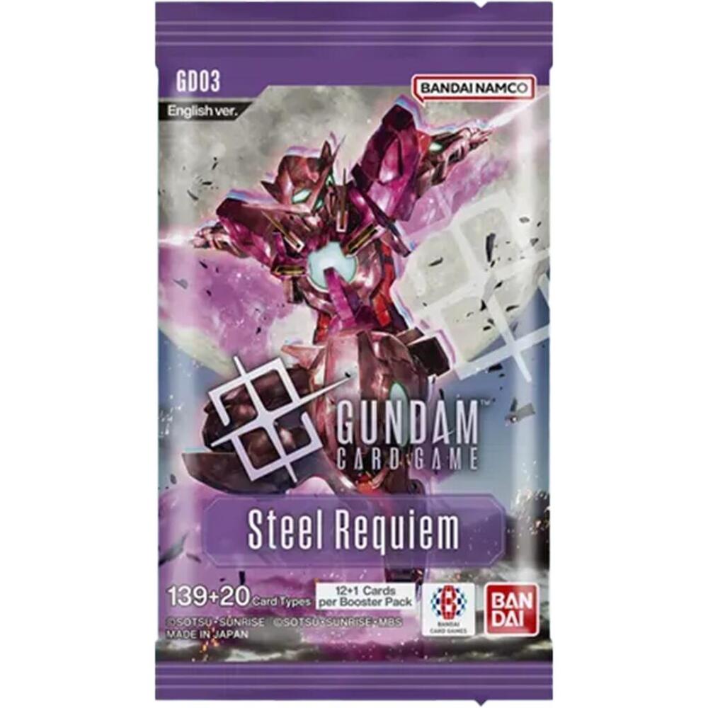 Gundam Card Game - Steel Requiem Boosters