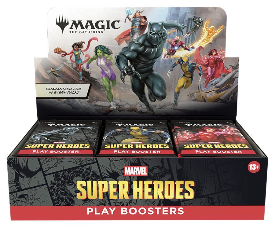 Marvel Super Heroes - Boosters & Commander Decks