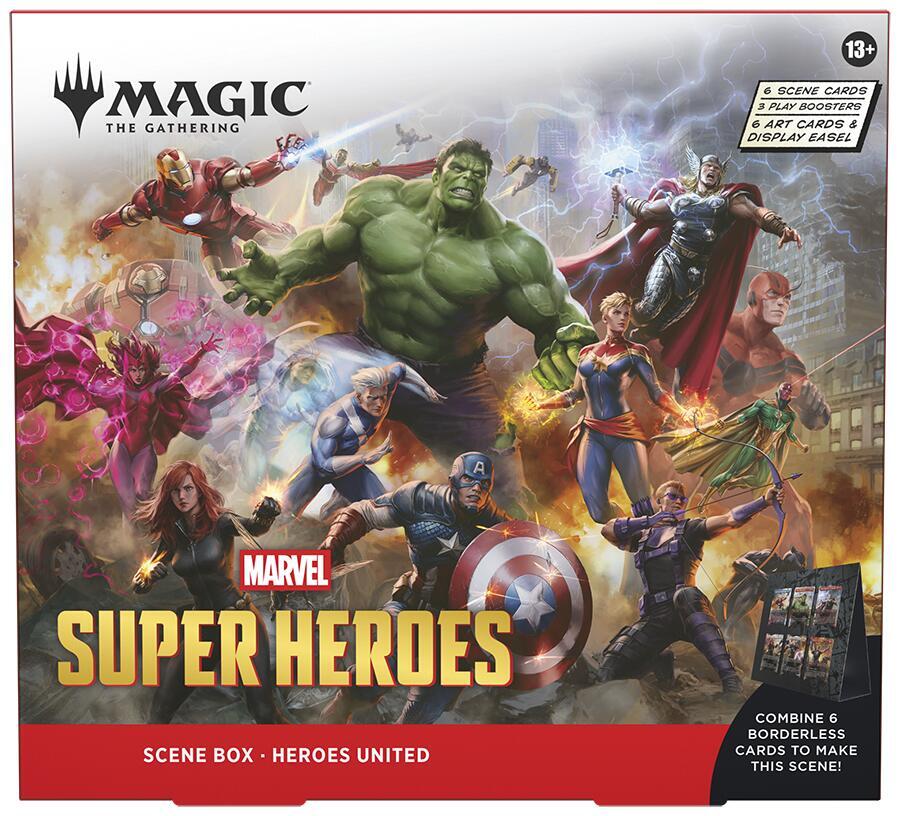 Marvel Super Heroes - Boosters & Commander Decks