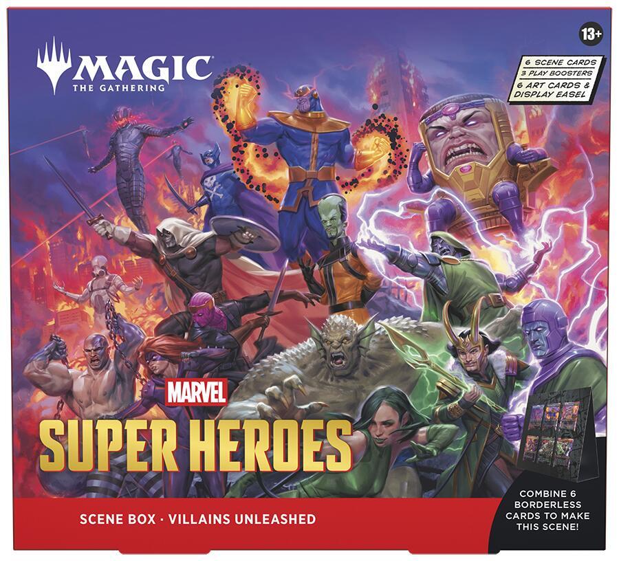 Marvel Super Heroes - Boosters & Commander Decks