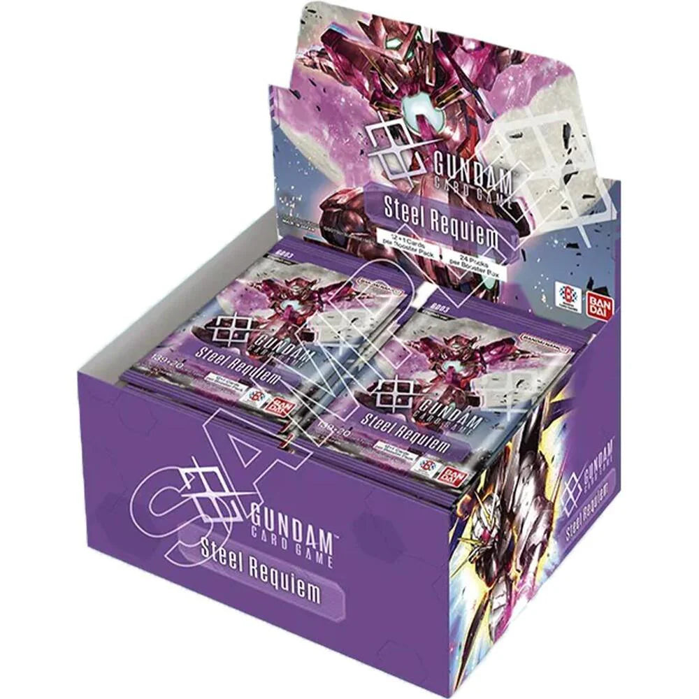 Gundam Card Game - Steel Requiem Boosters