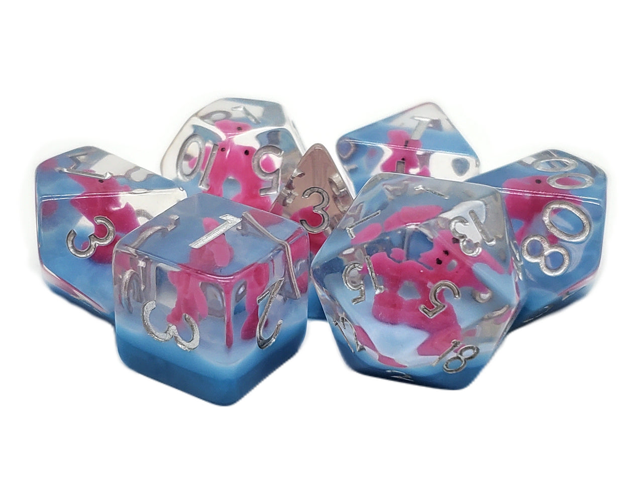 Acrylic-Resin RPG Dice Sets -  Animal Kingdom