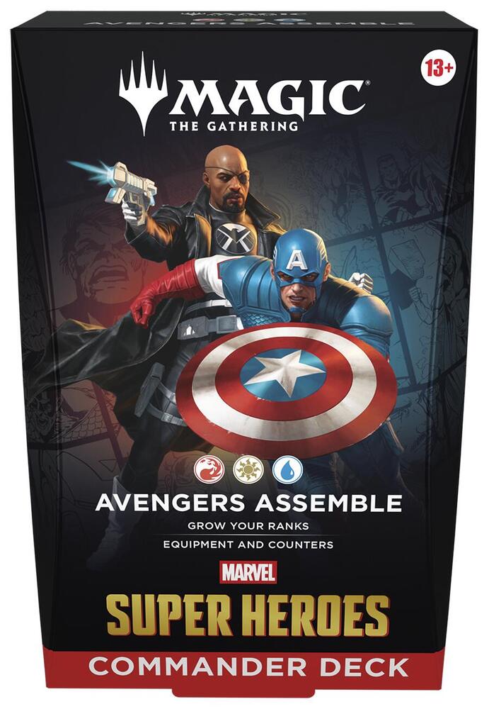 Marvel Super Heroes - Boosters & Commander Decks