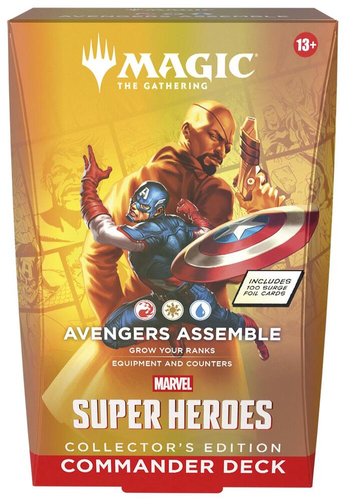 Marvel Super Heroes - Boosters & Commander Decks