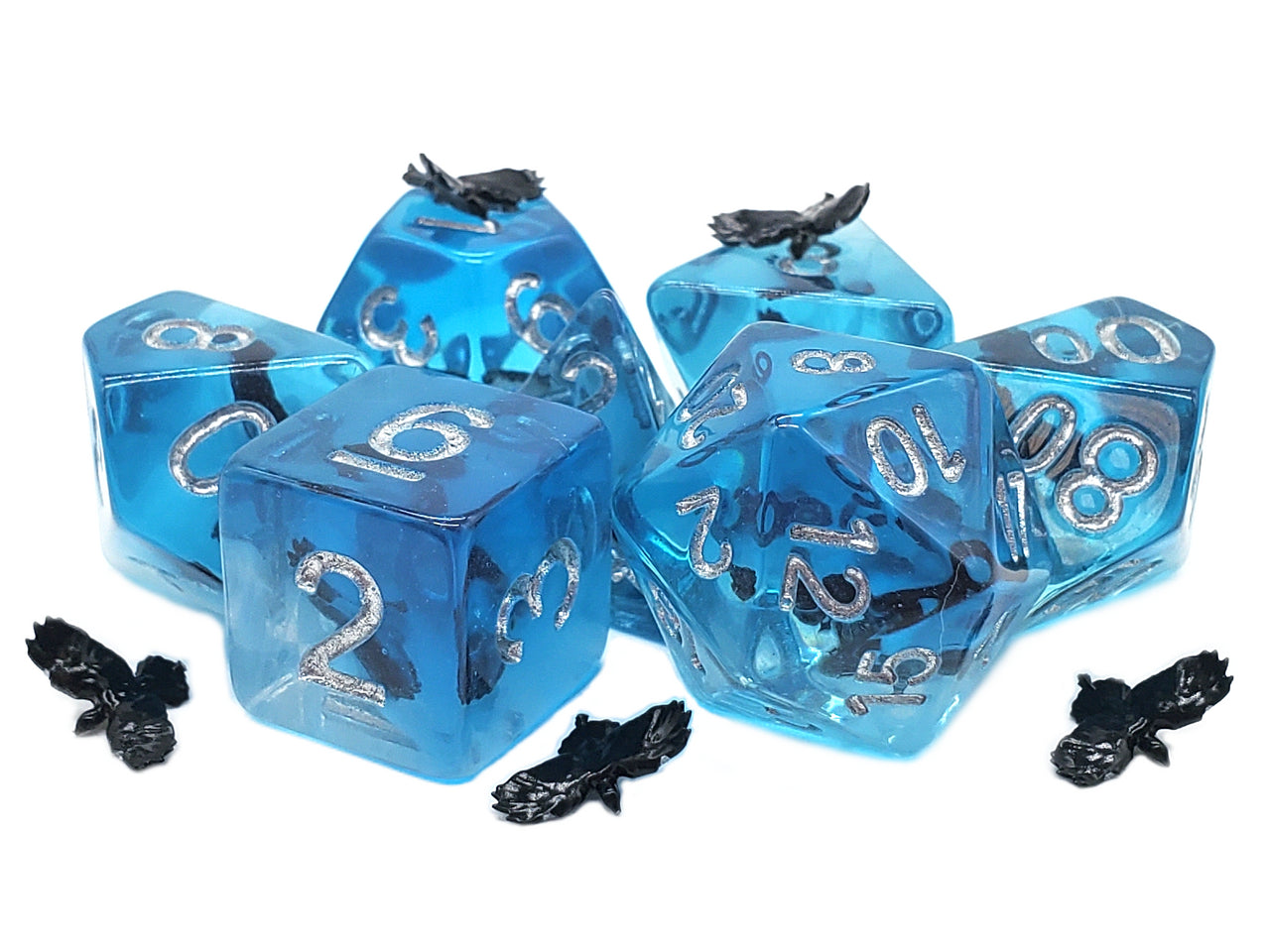 Acrylic-Resin RPG Dice Sets -  Animal Kingdom