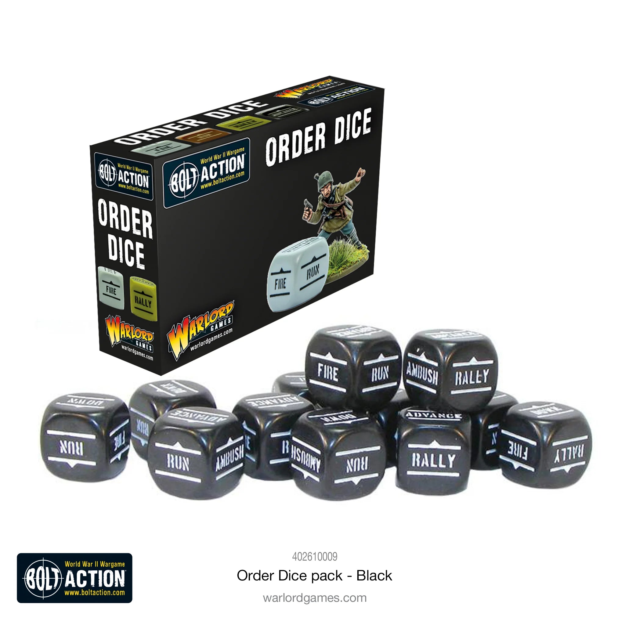 Bolt Action - Dice & Accessories