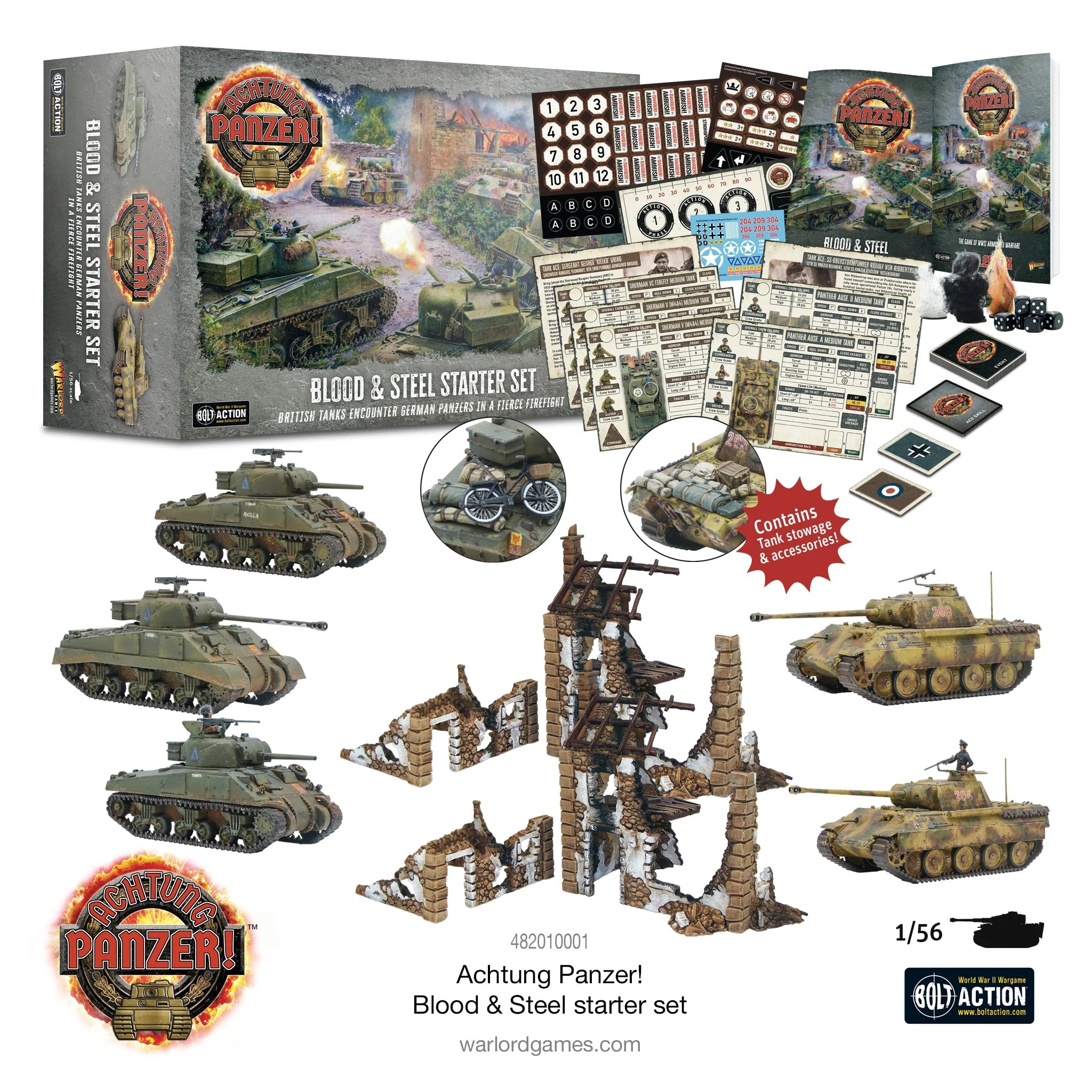 Achtung Panzer! - Starters & Rule Books