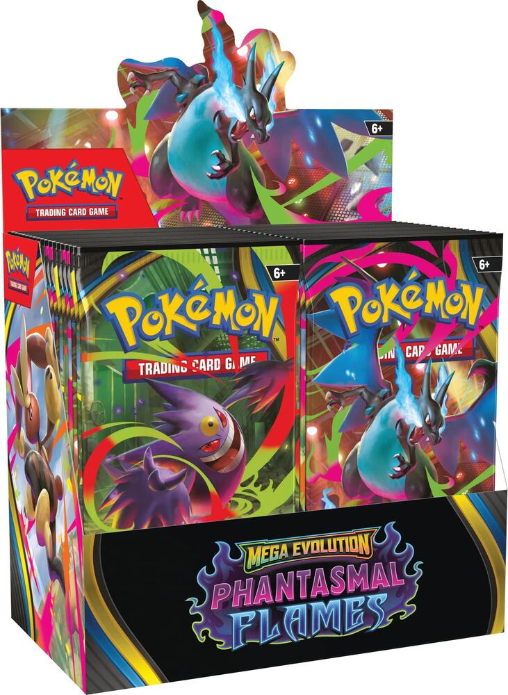 Mega Evolutions Phantasmal Flames- Boosters