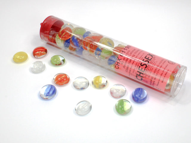 Chessex - Glass Stone Tubes