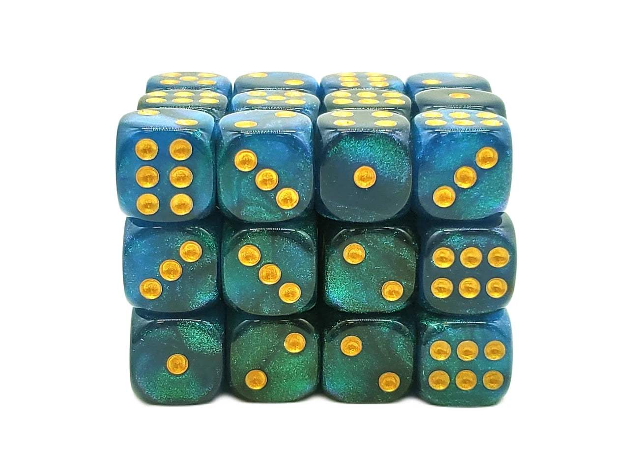 Galaxy-36ct 12mm D6 Dice Set-  Gradients