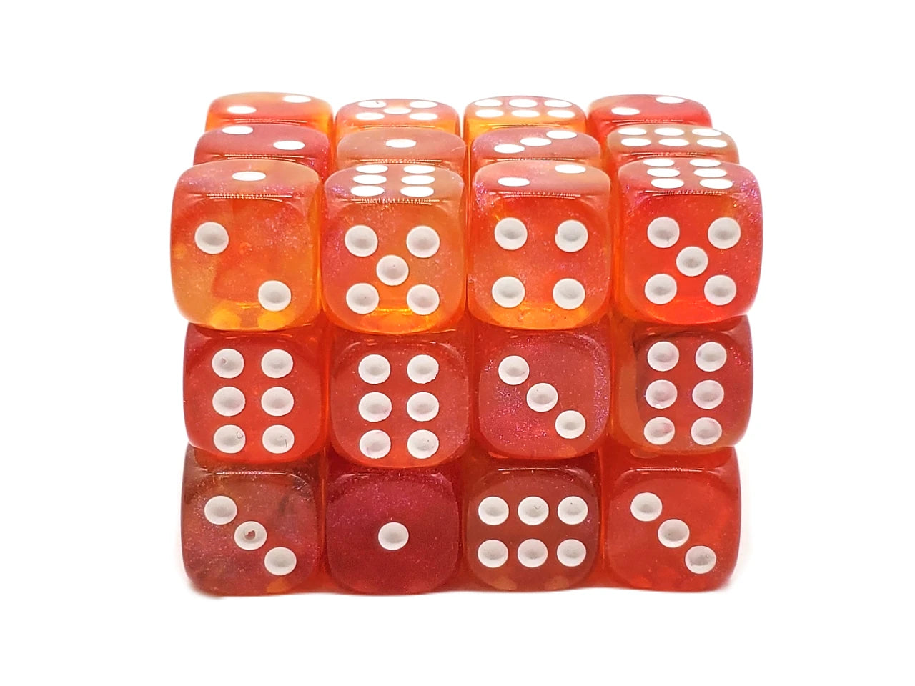 Galaxy-36ct 12mm D6 Dice Set-  Gradients