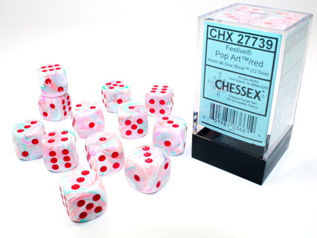 Chessex - D6 16mm Dice Sets