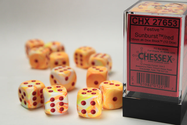 Chessex - D6 16mm Dice Sets