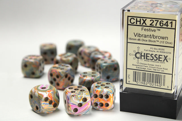 Chessex - D6 16mm Dice Sets
