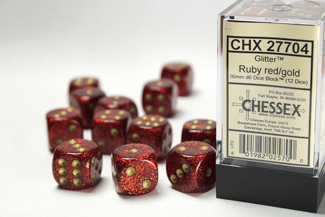 Chessex - D6 16mm Dice Sets