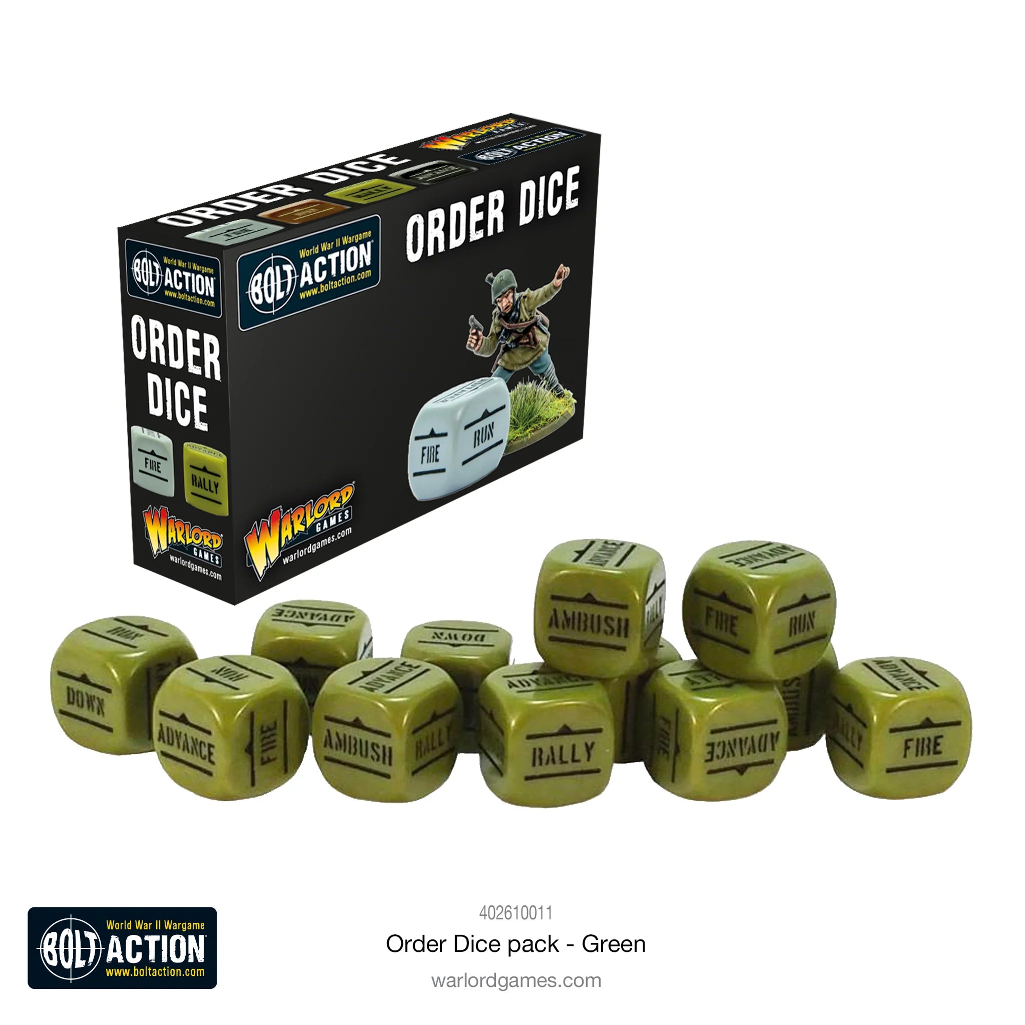 Bolt Action - Dice & Accessories