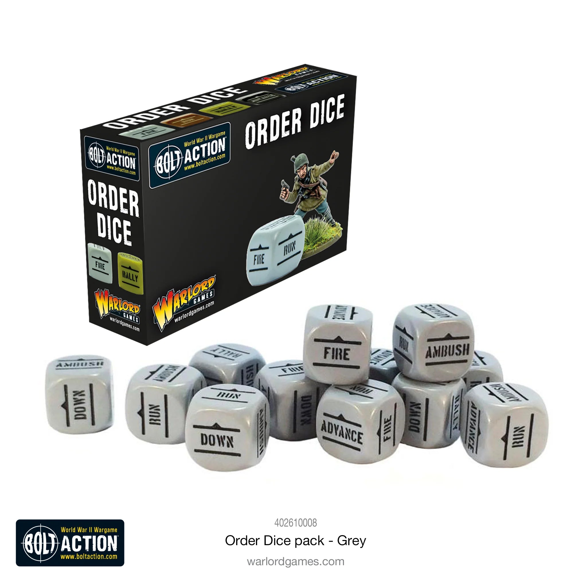 Bolt Action - Dice & Accessories